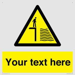 Custom Deep Water Sign